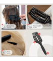 Brosse démêlante Fingerbrush Black - Olivia Garden