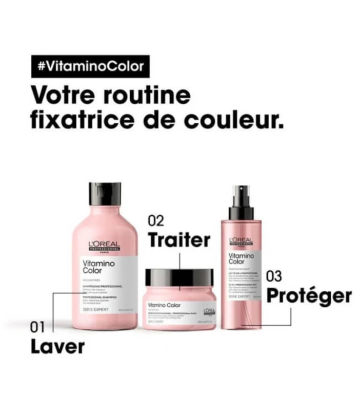 routine  cheveux colorés - Série Expert - VITAMINO COLOR