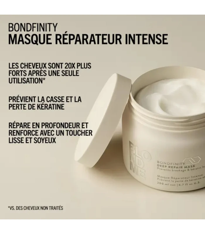 Masque réparateur intense  bondfinity - BLONDME - 200ml