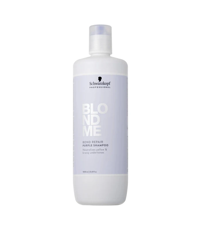 Shampoing violet bond repair neutralisant - BLONDME