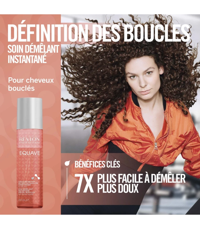 Soin démêlant bi-phase - spécial boucles - EQUAVE - 200ml