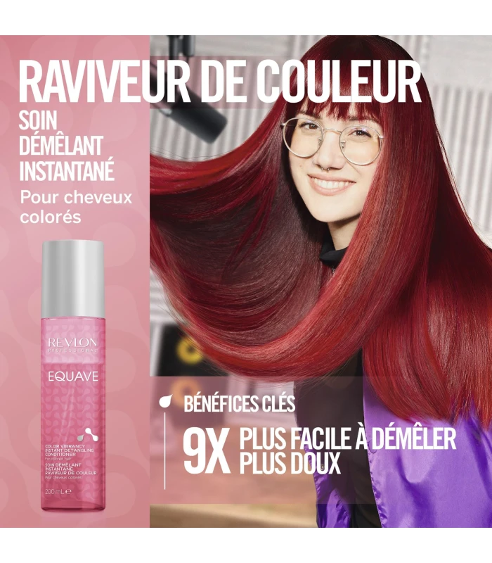 Soin démêlant bi-phase - cheveux colorés  - EQUAVE - 200ML