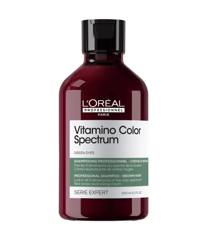 Shampoing neutralisant vert  300 ml - Série Expert - VITAMINO COLOR SPECTRUM