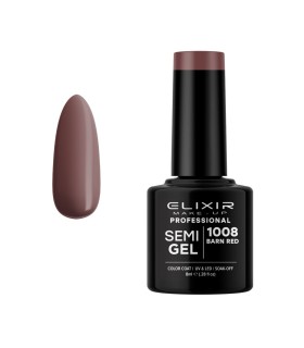 Vernis semi gel - ELIXIR - MARRON