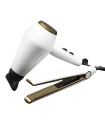 Lisseur C1 + sèche-cheveux white gold